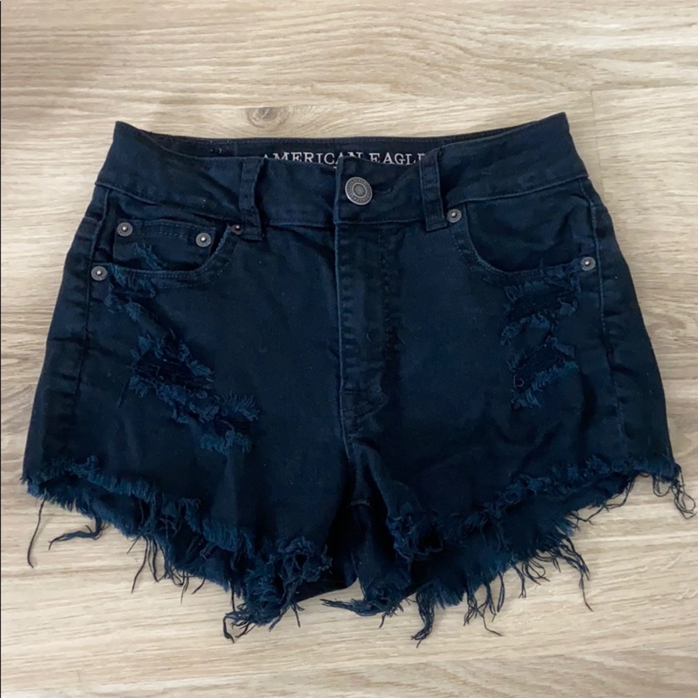 Hi-rise American eagle shorts